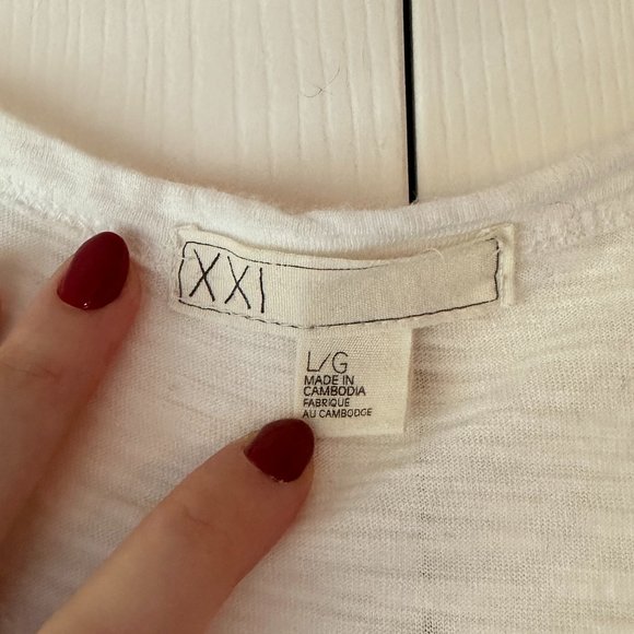 White Tank Top Racerback - Picture 7 of 9